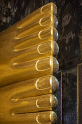 Liegende Buddha-Füße im Wat Pho (Tempel des liegenden Buddhas) - CAVF64790
