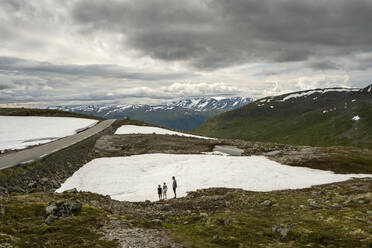 Hikers in mountains - JOHF02595