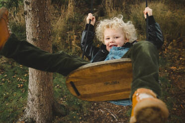 Boy on swing - JOHF02712