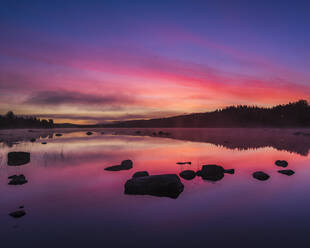 Sunset at lake - JOHF04084