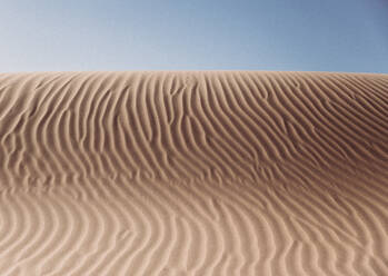 Ripples sand on a hill in the sand dunes neat Yuma, AZ - CAVF65154