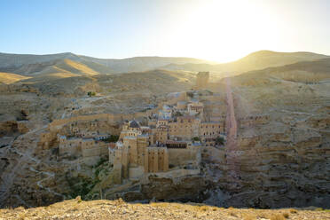 Kloster Mar Saba im Kidrontal, Judäische Wüste, Palästina - CAVF65657