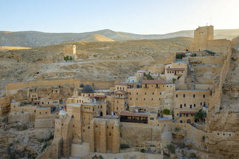 Kloster Mar Saba im Kidrontal, Judäische Wüste, Palästina - CAVF65658