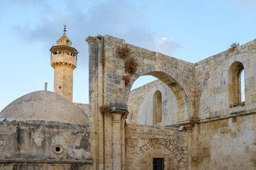 Nabi Yahya Moschee, Grabstätte von Johannes dem Täufer Sebastia Palästina - CAVF65659