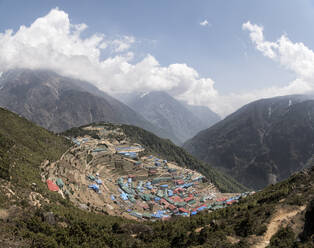 Namche Bazaar, Solo Khumbu, Nepal - ALRF01595