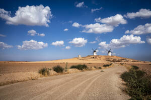 Windmills of Don Quijote in La Mancha_Spain - CAVF65740