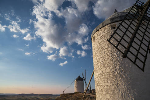 Windmills of Don Quijote in La Mancha_Spain - CAVF65743