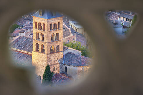 Segovia, Blick von der Kathedrale zum Glockenturm, Spanien - DVGF00064