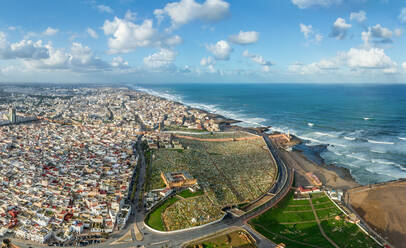 Panoramaluftaufnahme von Rabat, Marokko - AAEF04941