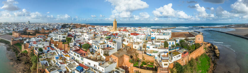 Panoramaluftaufnahme von Rabat, Marokko - AAEF04942