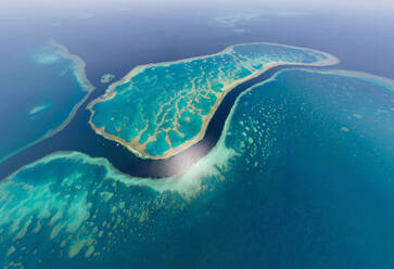 Luftaufnahme des Great Barrier Reefs, Australien - AAEF05229