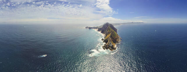 Panoramic aerial view of Cape of Good Hope, South Africa - AAEF05305