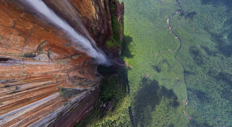 Luftaufnahme von oben auf Angel Falls, Venezuela - AAEF05530