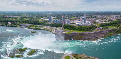 Luftaufnahme der Niagarafälle, Kanada-USA - AAEF05534