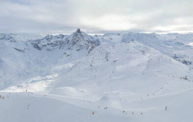 Luftaufnahme von Courchevel, Franch-Alpen. - AAEF05566