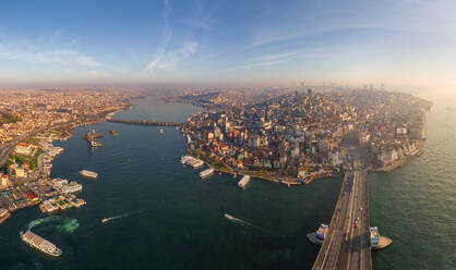 Panoramic aerial view of Istanbul, Turkey - AAEF05630