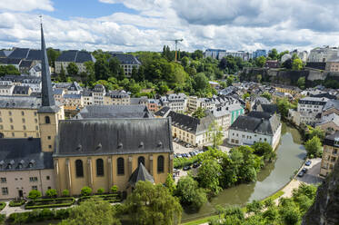 Blick über die Altstadt von Luxemburg, UNESCO-Weltkulturerbe, Luxemburg, Europa - RHPLF12284