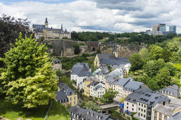 View over the old quarter of Luxembourg, UNESCO World Heritage Site, Luxembourg, Europe - RHPLF12286