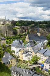 Blick über die Altstadt von Luxemburg, UNESCO-Weltkulturerbe, Luxemburg, Europa - RHPLF12288