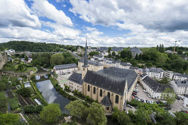 Blick über die Altstadt von Luxemburg, UNESCO-Weltkulturerbe, Luxemburg, Europa - RHPLF12289