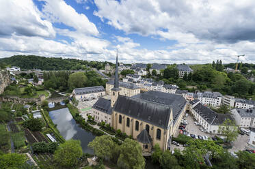 View over the old quarter of Luxembourg, UNESCO World Heritage Site, Luxembourg, Europe - RHPLF12289