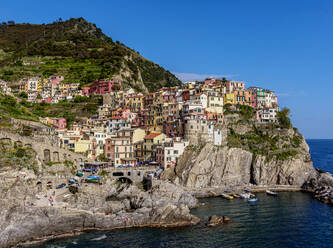 Manarola, Cinque Terre, UNESCO World Heritage Site, Liguria, Italy, Europe - RHPLF12371