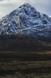 Schneebedeckter Berg, Scottish Borders, Vereinigtes Königreich - CUF52665