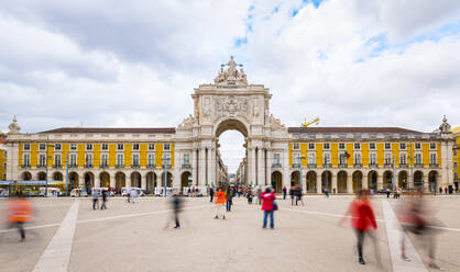 Triumphal Arch, Praça do Comércio, Lisbon, Portugal - CUF52673