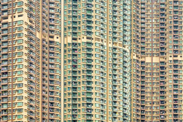 Apartment block towers in Tseung Kwan O, Hong Kong - CAVF66351