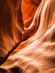 Close-up of rock formation at Antelope Canyon - CAVF68248