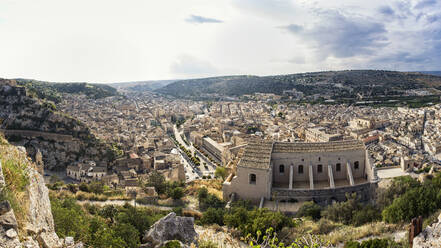 View of Scicli, Province of Ragusa, Sicily - MAMF00926