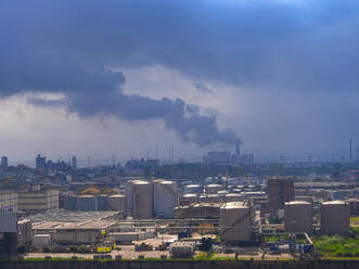 Hamburg harbor, Lower Elbe, Steinwerder, Hamburg, Germany - LAF02401