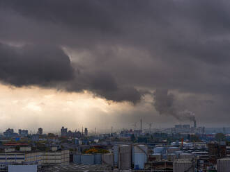 Hamburger Hafen, Unterelbe, Steinwerder, Hamburg, Deutschland - LAF02402