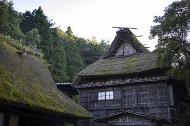 Japan, Takayama, Traditionelles japanisches Haus im Hida-Volksdorf - ABZF02760