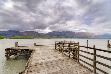 Pier, Glenorchy, South Island, New Zealand - SMAF01644