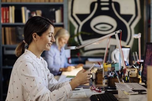 Colleagues working in architect's office - SODF00203