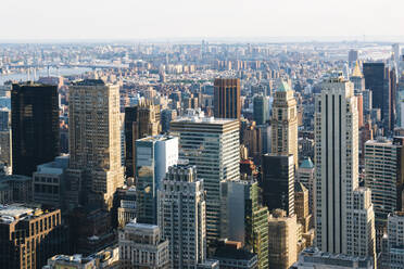 USA, New York, New York City, View of Manhattan skyscrapers - GIOF07577