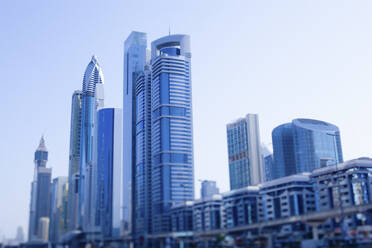 UAE, Dubai, Skyscrapers - GIOF07596