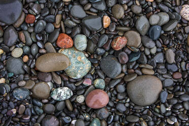 Pebbles on Rialto Beach, Olympic National Park - CAVF68614