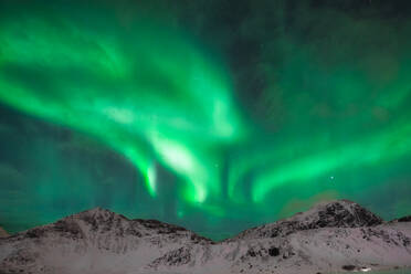 Nordlichter am Himmel von Norwegen - CAVF68704