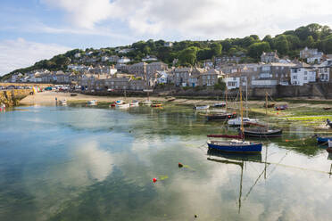 Mousehole harbour, Cornwall, England, United Kingdom, Europe - RHPLF12708