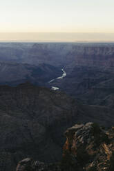 Blick auf den Grand Canyon National Park gegen den Himmel - CAVF69375