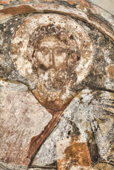Originalfresken aus dem 17. Jahrhundert, Kirche der Heiligen Apostel aus dem 10. Jahrhundert, Antike Agora, Athen, Griechenland, Europa - RHPLF12778