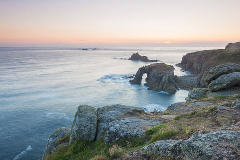 Lands End, Cornwall, England, Vereinigtes Königreich, Europa - RHPLF12868