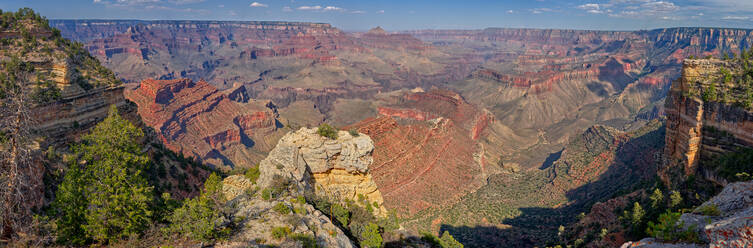 Blick auf den Grand Canyon östlich von Shoshone Point am Südrand, Grand Canyon National Park, UNESCO-Weltkulturerbe, Arizona, Vereinigte Staaten von Amerika, Nordamerika - RHPLF12945