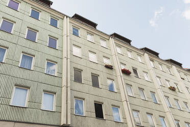 Germany, Berlin, Nicholas Quarter, Exteriors of apartment buildings - GWF06275