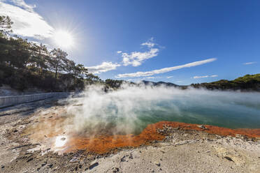 Champagne Pool, Wai-O-Tapu Thermal Wonderland, Taupo Vulkangebiet, Nordinsel, Neuseeland - FOF11161