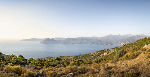 Blick vom Belvedere de Saliccio, Piana, Corse-du-Sud, Korsika, Frankreich - MSUF00016