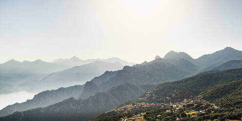 Blick vom Belvedere de Saliccio, Piana, Corse-du-Sud, Korsika, Frankreich - MSUF00022