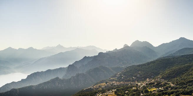 View from Belvedere de Saliccio, Piana, Corse-du-Sud, Corsica, France - MSUF00022